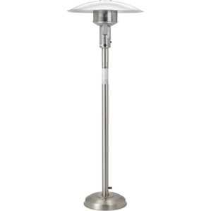  Sunglo 50000 BTU Natural Gas Patio Heater - Stainless Steel - A242 SS 