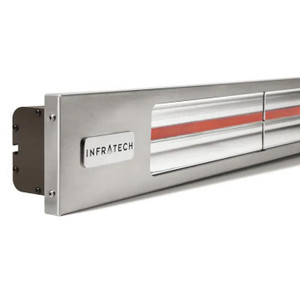  Infratech Slimline Series 29 1/2-Inch 1600W Single Element Electric Infrared Patio Heater - 120V - Bronze - SL1612B 
