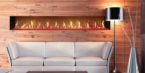 Da Vinci Single-Sided Linear Gas Fireplace 