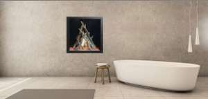 Da Vinci Square Gas Fireplaces 