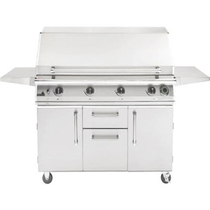  PGS T-Series Commercial 51-Inch Propane Gas Grill With Timer - S48TLP + S48CART 