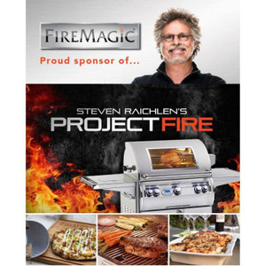 FireMagic Fire Magic Legacy Deluxe Gourmet Built-In Natural Gas Countertop Grill - 3C-S1S1N-A 