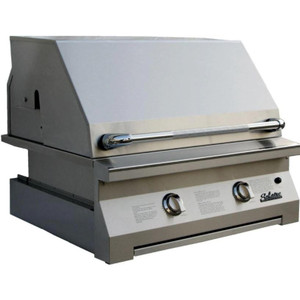 Solaire Grills Solaire 30 Inch Built-In InfraVection Propane Gas Grill With One Infrared Burner - SOL-IRBQ-30VI-LP