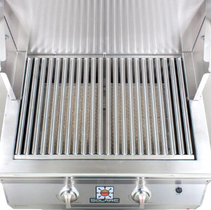 Solaire Grills Solaire 36 Inch All Infrared Natural Gas Grill With Rotisserie On Premium Cart - SOL-AGBQ-36CXIR-NG