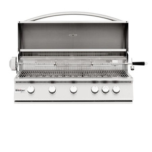 Summerset Grills Summerset Sizzler 40-Inch 5-Burner Built-In Propane Gas Grill With Rear Infrared Burner - SIZ40-LP