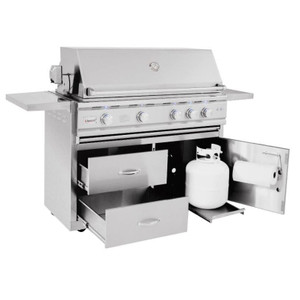 Summerset Grills Summerset TRL Deluxe 44-Inch 4-Burner Propane Gas Grill With Rotisserie - TRLD44A-LP