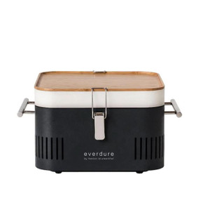 Everdure By Heston Blumenthal CUBE 17-Inch Portable Charcoal Grill - Graphite - HBCUBEGUS