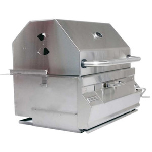 FireMagic Fire Magic Legacy 24-Inch Built-In Smoker Charcoal Grill - 12-SC01C-A