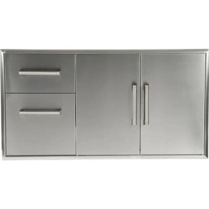 Coyote 45-Inch Double Access Door And Access Drawer Combo - CCD-2DC