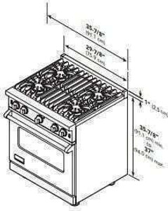 Viking Professional 5 Series VGR5366BCSLP