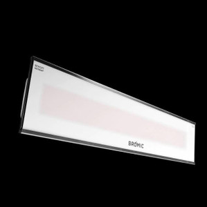 Bromic Heating Platinum Smart-Heat Series II 33-Inch 2300W 7,900 BTU 240V Electric Patio Heater - White - BH0320007