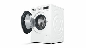 Bosch 800 Series WAW285H2UC 24 Inch Compact Smart Washer with Wi-Fi, Home Connect, SpeedPerfect , Alexa Voice Control, AquaStop Plus, EcoSilence Motor , 14 Wash Cycles, 10 Wash Options, ADA Compliant, ENERGY STAR Rated and 2.2 cu ft Capacity