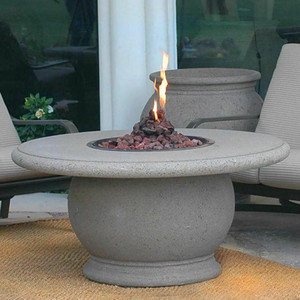 American Fyre Designs or 610-SM-11-M2NC Amphora Fire Table with Concrete Top