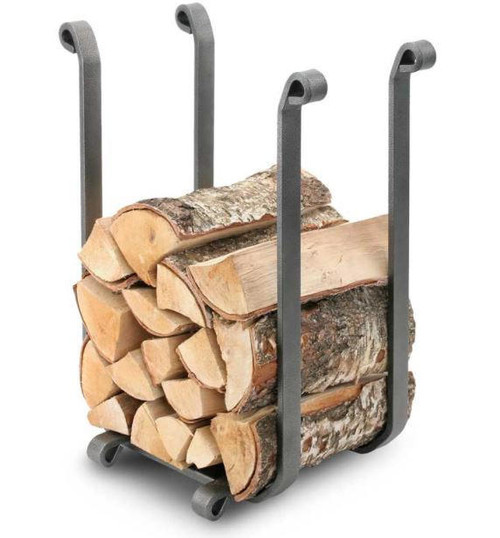 Pilgrim Home and Hearth Blacksmith Wood Holder 