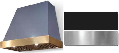 Euclid 36 X 30 Hood 600 Cfm_Matte Black_Bn Trim