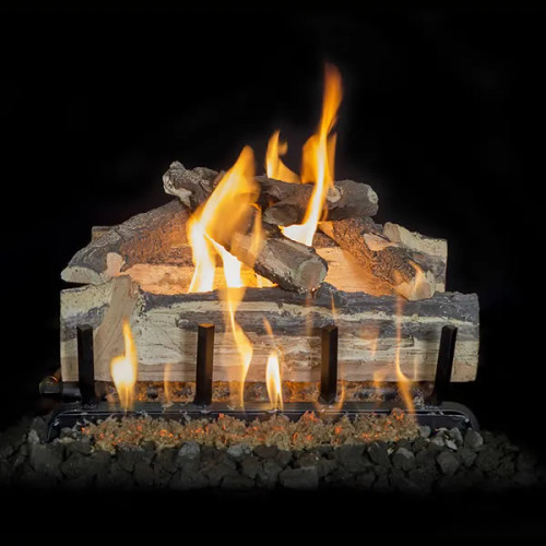 Grand Canyon Blue Pine Split Outdoor Gas Log Set Grand Canyon Blue Pine Split Outdoor Gas Log Set