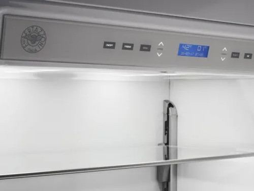 36" W Built-In Bottom Mount Refrigerator Panel Ready, LEFT SWING  (T Trim)