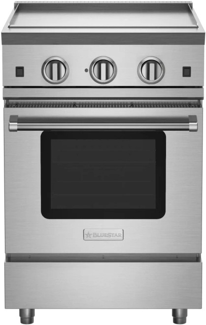 BlueStar - RNB24GV2/RNB24GV2L - 24" Nova (RNB) Range - 24" Griddle Standard Brushed Stainless Steel BlueStar - RNB24GV2/RNB24GV2L - 24" Nova (RNB) Range - 24" Griddle Standard Brushed Stainless Steel
