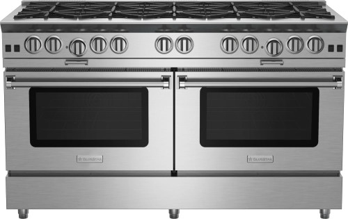 BlueStar - BSP6010BCF/BSP6010BLCF - 60" Platinum Range - (10) Burners Standard Brushed Stainless Steel BlueStar - BSP6010BCF/BSP6010BLCF - 60" Platinum Range - (10) Burners Standard Brushed Stainless Steel