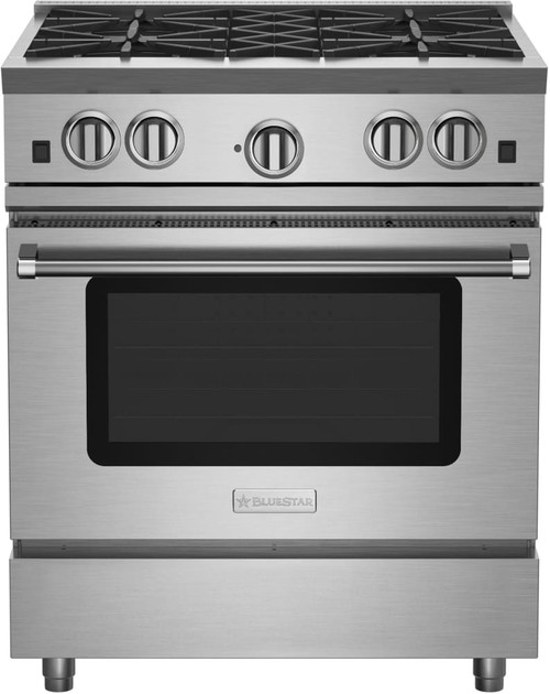 BlueStar - RNB304BV2C/RNB304BV2LC - 30" Nova (RNB) Range - (4) Burners Standard RAL (Semi-Gloss) Paint (Specify RAL #) BlueStar - RNB304BV2C/RNB304BV2LC - 30" Nova (RNB) Range - (4) Burners Standard RAL (Semi-Gloss) Paint (Specify RAL #)