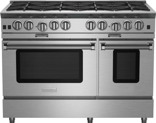 BlueStar - BSP488BCPLT/BSP488BLCPLT - 48" Platinum Range - (8) Burners Standard RAL (Semi-Gloss) Paint (Specify RAL #)