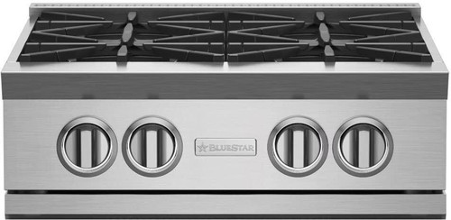 BlueStar - RGTNB244BV2PLT/RGTNB244BV2LPLT - 24" Platinum Range Top - (4) Burners Stainless Steel BlueStar - RGTNB244BV2PLT/RGTNB244BV2LPLT - 24" Platinum Range Top - (4) Burners Stainless Steel