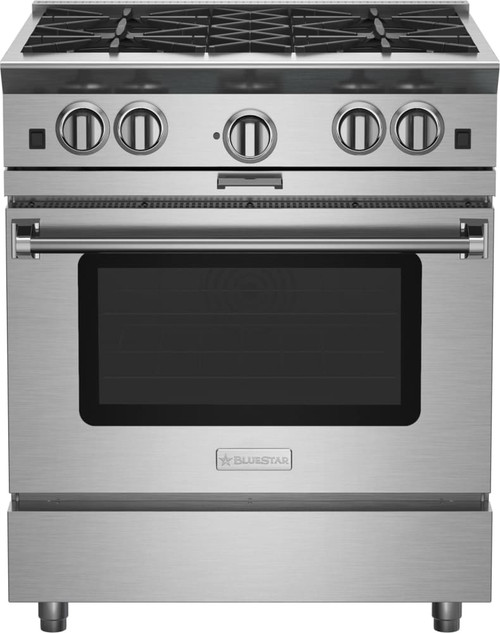 BlueStar - BSP304BCCPLT/BSP304BLCCPLT - 30" Platinum Range - (4) Burners Custom Color Match Paint (Specify Custom Color Code) BlueStar - BSP304BCCPLT/BSP304BLCCPLT - 30" Platinum Range - (4) Burners Custom Color Match Paint (Specify Custom Color Code)