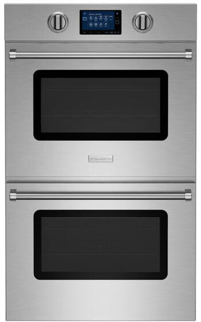 BlueStar - BSDEWO30DDV3C - 30" Double Electric Wall Oven - Double Drop Door Standard Brushed Stainless Steel