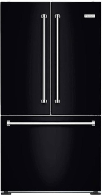 BlueStar - FBFD361PMB - 36" Freestanding Refrigerator with Bottom Freezer - French Door Matte Black BlueStar - FBFD361PMB - 36" Freestanding Refrigerator with Bottom Freezer - French Door Matte Black