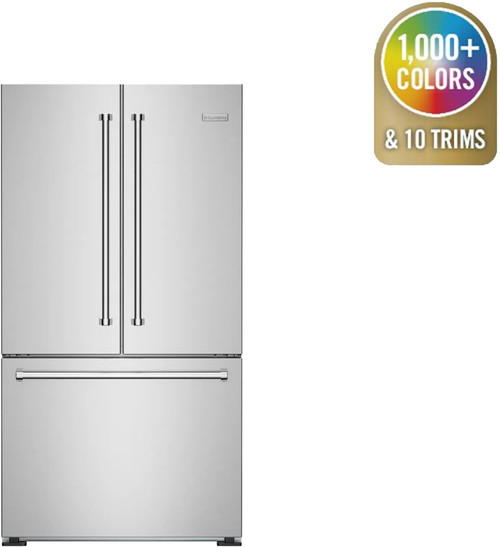 BlueStar - FBFD361PLT - 36" Freestanding Refrigerator with Bottom Freezer - French Door Plated (Specify Finish) BlueStar - FBFD361PLT - 36" Freestanding Refrigerator with Bottom Freezer - French Door Plated (Specify Finish)