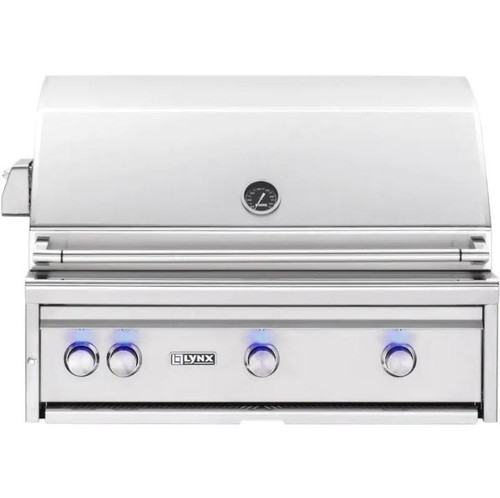  Lynx Professional 36-Inch Built-In Propane Gas Grill With Rotisserie - L36R-3-LP 