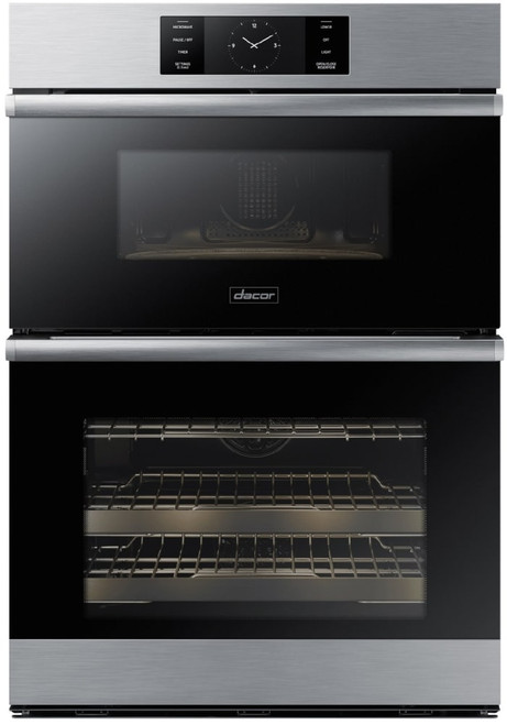 Dacor 30" Microwave Combination Wall Oven Steam, Contemporary, Silver Dacor 30" Microwave Combination Wall Oven Steam, Contemporary, Silver