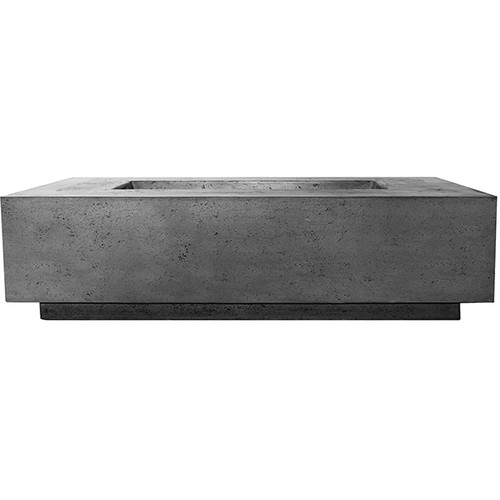 Prism Hardscapes Tavola 8 Fire Pit Table | Pewter Prism Hardscapes Tavola 8 Fire Pit Table | Pewter