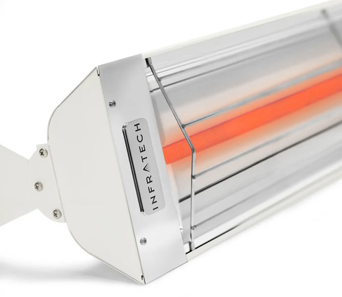 Infratech W Series Single Element W4048WH 4000 Watts 480V 8.3 Amps Infrared Electric Patio Heater 61.25 x 8 x 3 in. White Color Infratech W Series Single Element W4048WH 4000 Watts 480V 8.3 Amps Infrared Electric Patio Heater 61.25 x 8 x 3 in. White Color