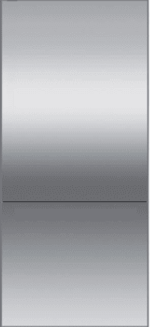 Fisher & Paykel 36" x 80" Inch Integrated Bottom Mount Stainless Steel Door Panels Right Hinge Fisher & Paykel 36" x 80" Inch Integrated Bottom Mount Stainless Steel Door Panels Right Hinge
