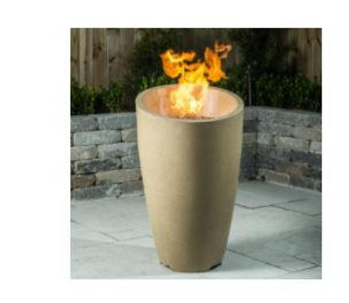  American Fyre Designs Eclipse 23-Inch Natural Gas Fire Urn - Smoke 