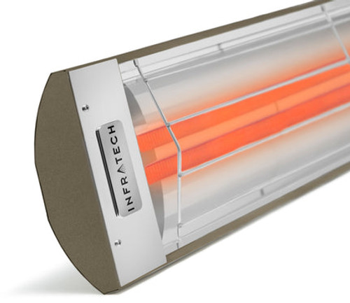 Infratech CD Series Dual Element CD5227BR 5200 Watts 277V 18.8 Amps Infrared Electric Patio Heater 48 x 8.19 x 2.5 in. Bronze Color Infratech CD Series Dual Element CD5227BR 5200 Watts 277V 18.8 Amps Infrared Electric Patio Heater 48 x 8.19 x 2.5 in. Bronze Color
