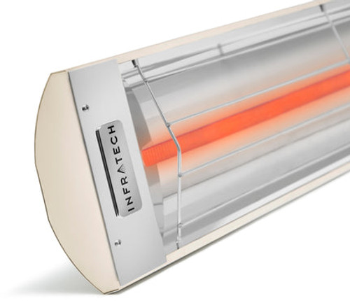 Infratech C Series Single Element C2628AL 2600 Watts 208V 12.5 Amps Infrared Electric Patio Heater 48 x 8.19 x 2.5 in. Almond Color Infratech C Series Single Element C2628AL 2600 Watts 208V 12.5 Amps Infrared Electric Patio Heater 48 x 8.19 x 2.5 in. Almond Color