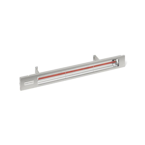  Infratech Slimline Series 29 1/2-Inch 1600W Single Element Electric Infrared Patio Heater - 240V - Silver - SL1624SV 