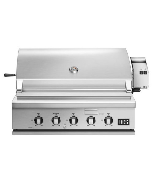  DCS Series 7 Traditional 36-Inch Natural Gas Grill With Rotisserie On DCS CAD Cart - BH1-36R-N 
