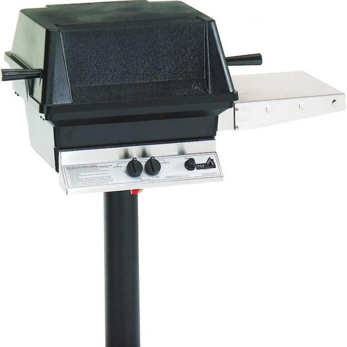 PGS A30 Cast Aluminum Propane Gas Grill On In-Ground Post