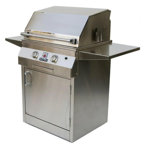 Solaire Grills Solaire 27 Inch Deluxe All Infrared Natural Gas Grill On Standard Cart - SOL-IRBQ-27GIRXLC-NG
