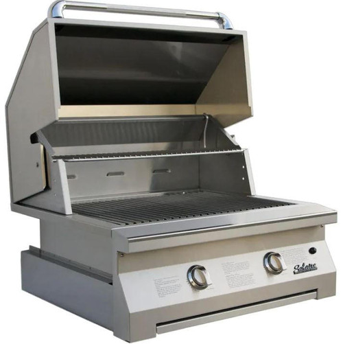 Solaire Grills Solaire 30 Inch Built-In InfraVection Propane Gas Grill With One Infrared Burner - SOL-IRBQ-30VI-LP
