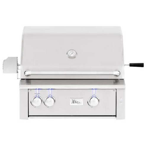 Summerset Alturi 30-Inch 2-Burner Built-In Natural Gas Grill With Stainless Steel Burners and Rotisserie - ALT30T-NG