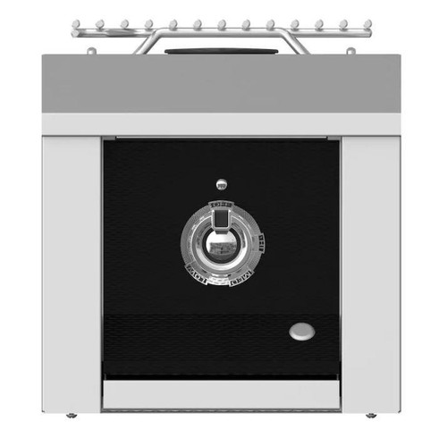 Hestan Aspire By Hestan Built-In Natural Gas Single Side Burner - Stealth - AEB121-NG-BK