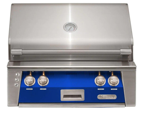 30" Standard Grill Built-In - Ultramarine Blue-Gloss ALXE-30-LP-S5002 30" Standard Grill Built-In - Ultramarine Blue-Gloss ALXE-30-LP-S5002