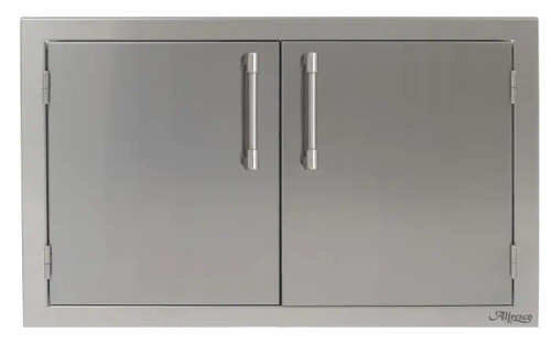 30" Double Access Door - Signal Grey-Gloss AXE-30-01-S7004