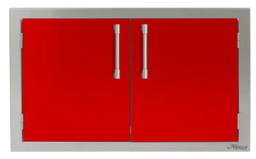 36" Double Access Door - Carmine Red-Gloss AXE-36-01-S3002 36" Double Access Door - Carmine Red-Gloss AXE-36-01-S3002
