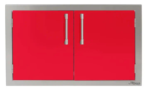 36" Double Access Door - Raspberry Red-Gloss AXE-36-01-S3027