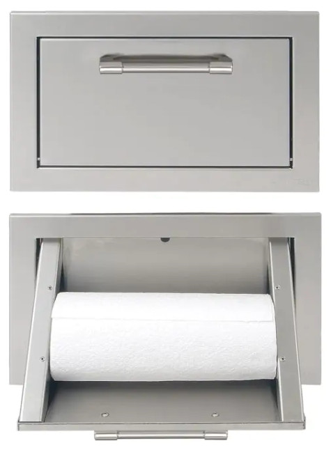 17" Paper Towel Holder - Signal Grey-Gloss AXE-TH-S7004
